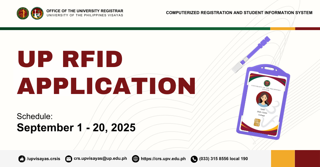 UP RFID Application 2025